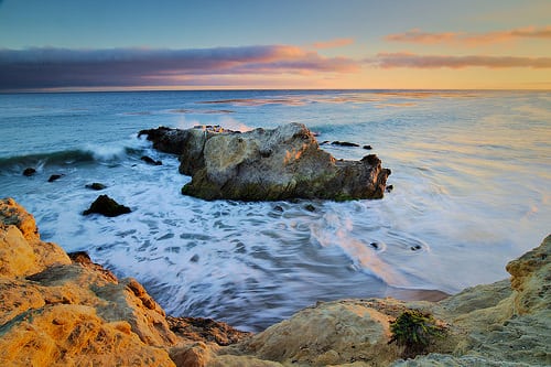 beach camping