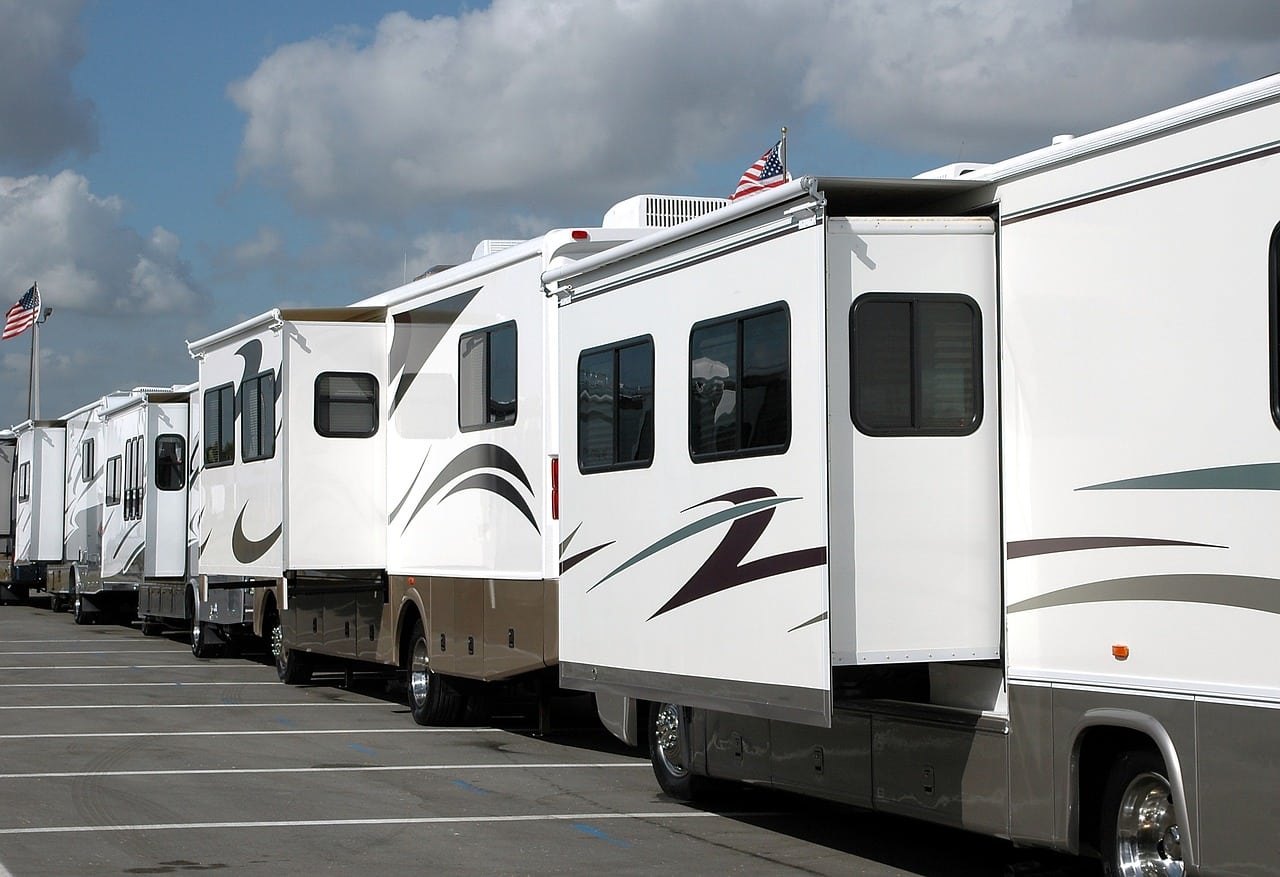 Secure Outdoor RV Storage with OnSite RV Service and Maintenance